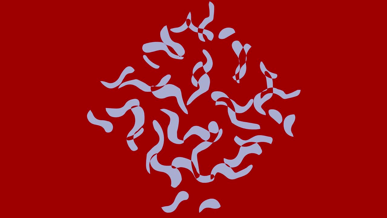 4k 비디오 모델 스트로보스코픽 및 최면 효과, 16:9 비디오 형식