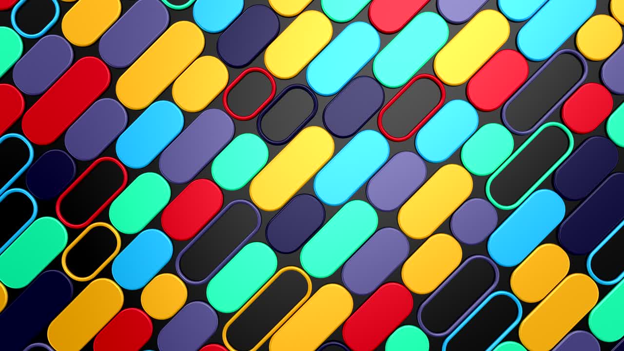 둥근 직사각형을 움직입니다.