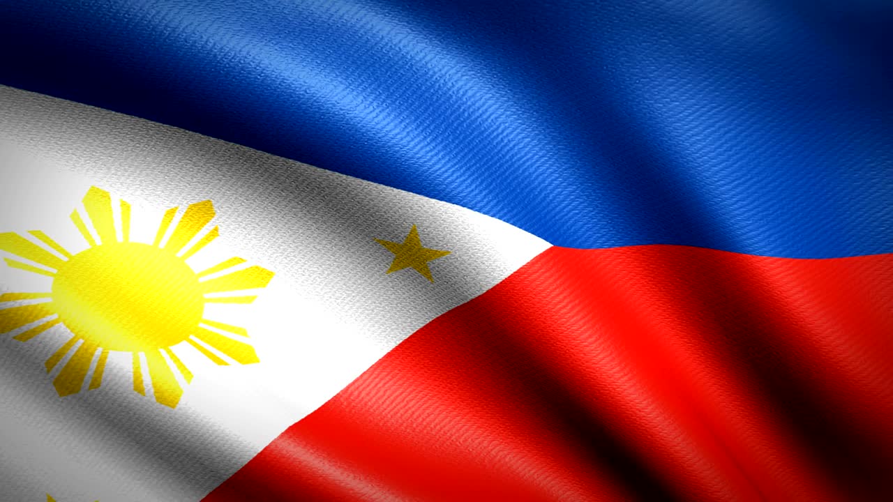 필리핀의 발, 시엄리스 루프 애니메이션, 4k 고해상도 비디오