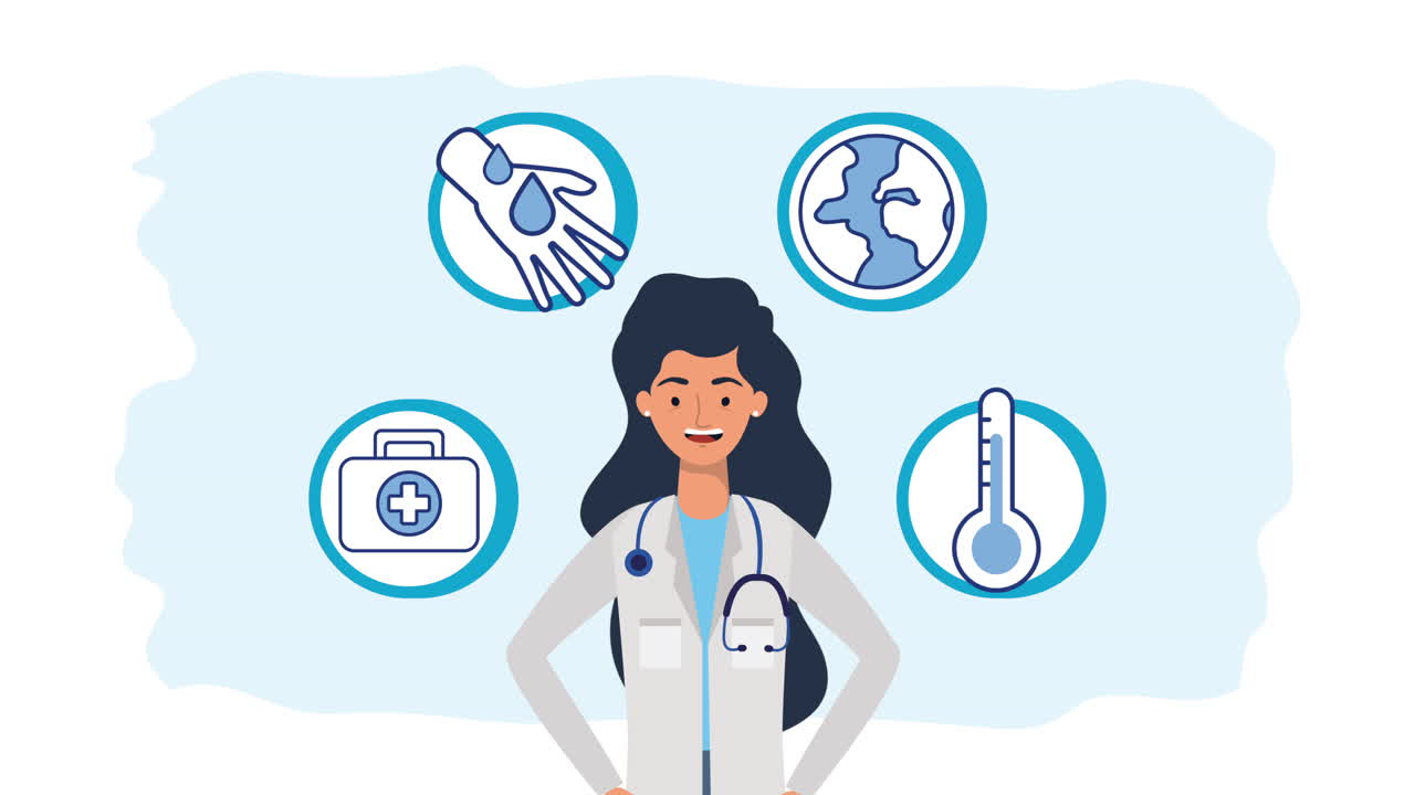 доктор и медицинские иконы