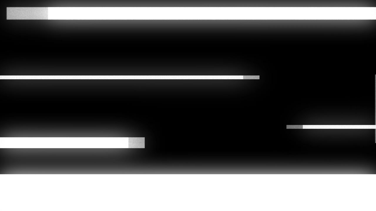 Abstract Black and White Geometric Shapes Glitch Transition