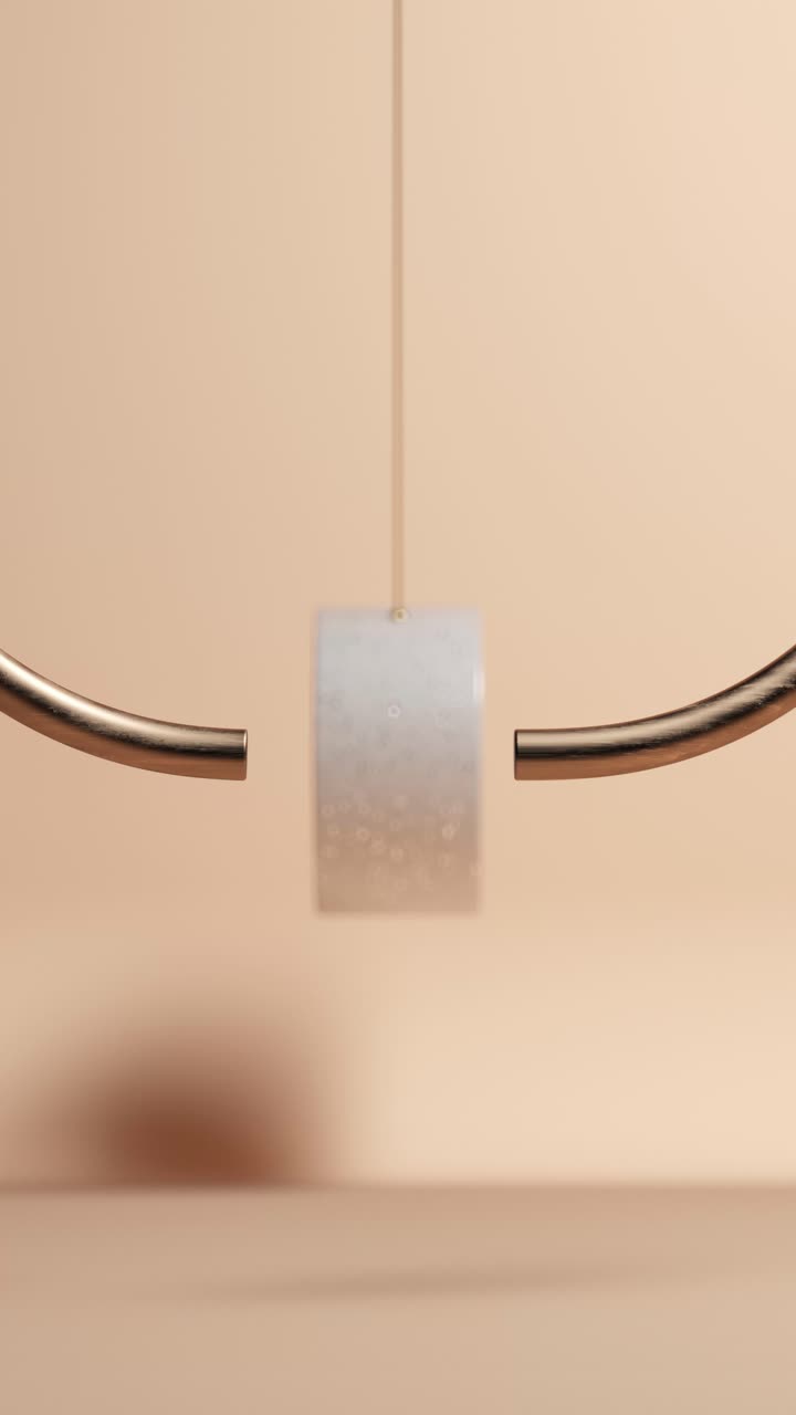 exhibición minimalista geométrica