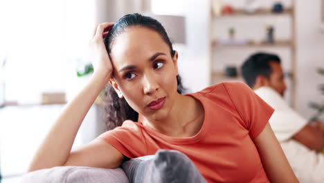 couple in fight, anger and problem