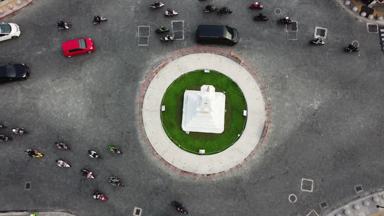 tugu jogja 또는 yogyakarta 기념물, 인도네시아의 조감도