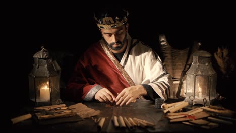 emperador romano medieval.