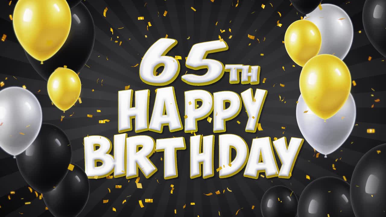 65th Happy Birthday Celebration