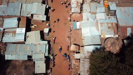 People-At-The-Local-Streets-Of-Moroto-Town-In-Karamoja-Region,-Uganda,-East-Africa