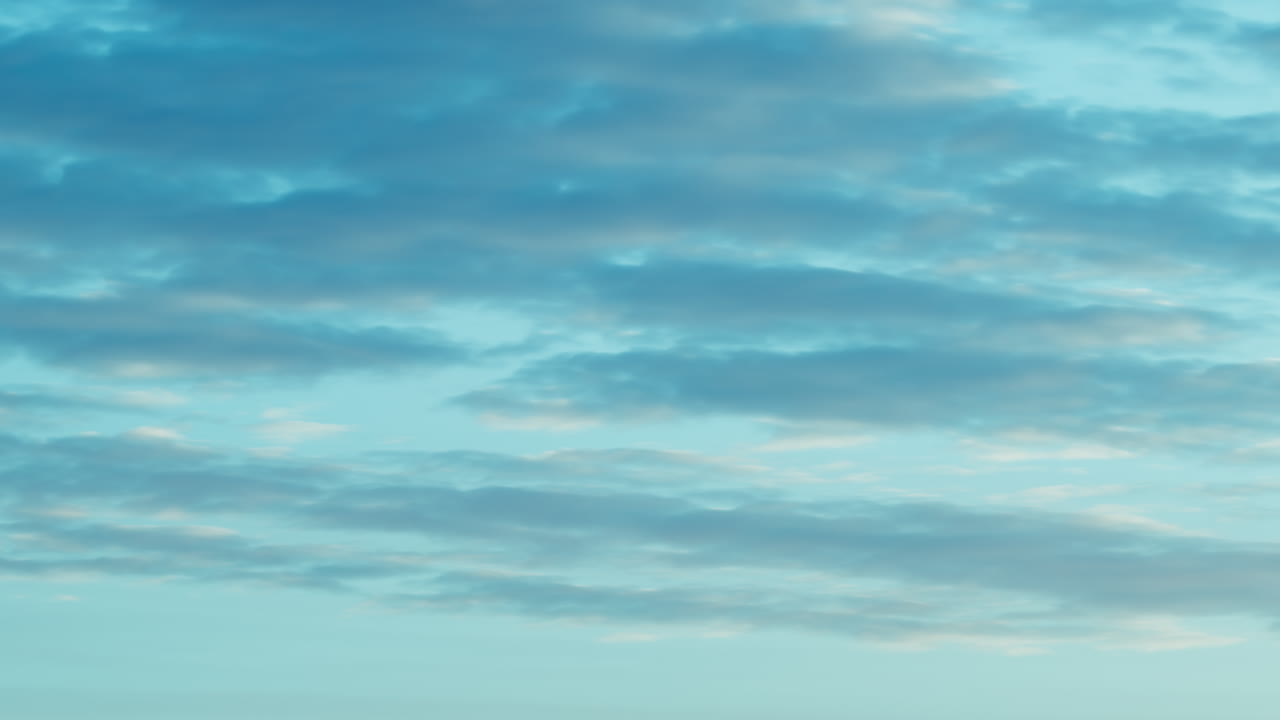 nubes en el cielo tiempo que pasa al anochecer después de la puesta del sol sobre la región de sicilia