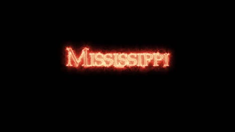 mississippi escrito con fuego.