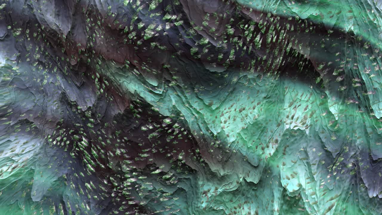 추상적인 다채로운 애니메이션, 다채로운 액체 배경, 아름다운 디지털 페인팅 영화, 추상적인 배경 영화