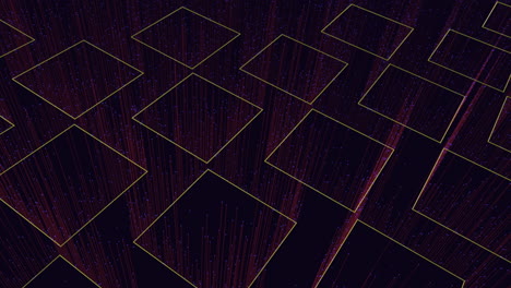 vibrant 3d checkerboard grid futuristic digital art