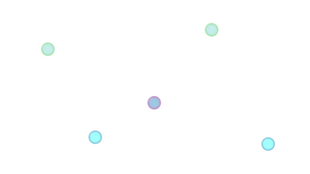 Animation of soap bubbles flying. Cartoon background