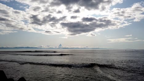 beautiful ocean and sky landscape