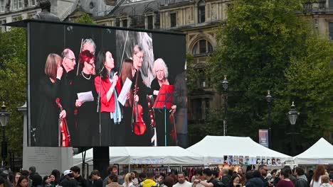 outdoor classical music concert in london