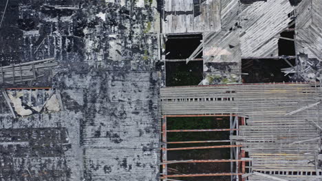 old industrial edifice for demolition