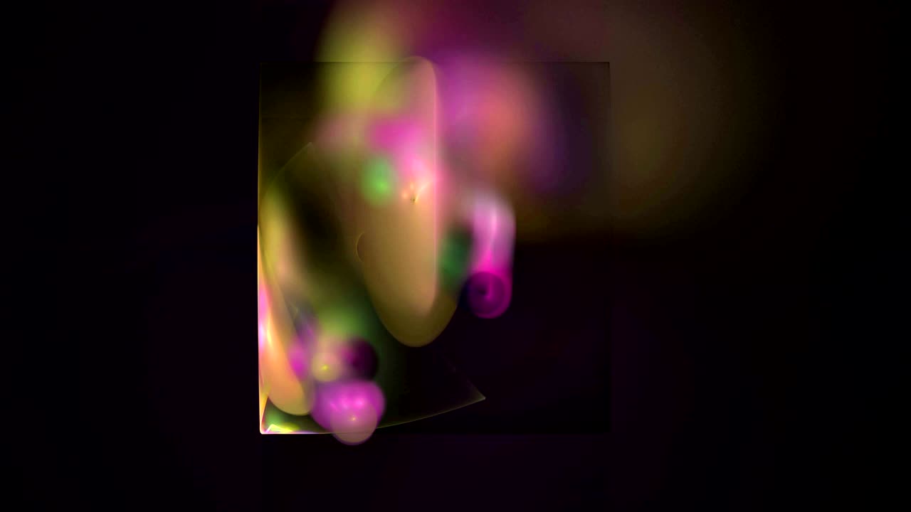 patrón de cubo colorido fondo de movimiento abstracto