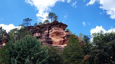 rocks with strange shapes