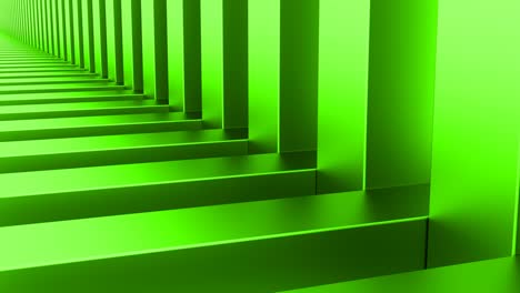 green abstract looped background animation