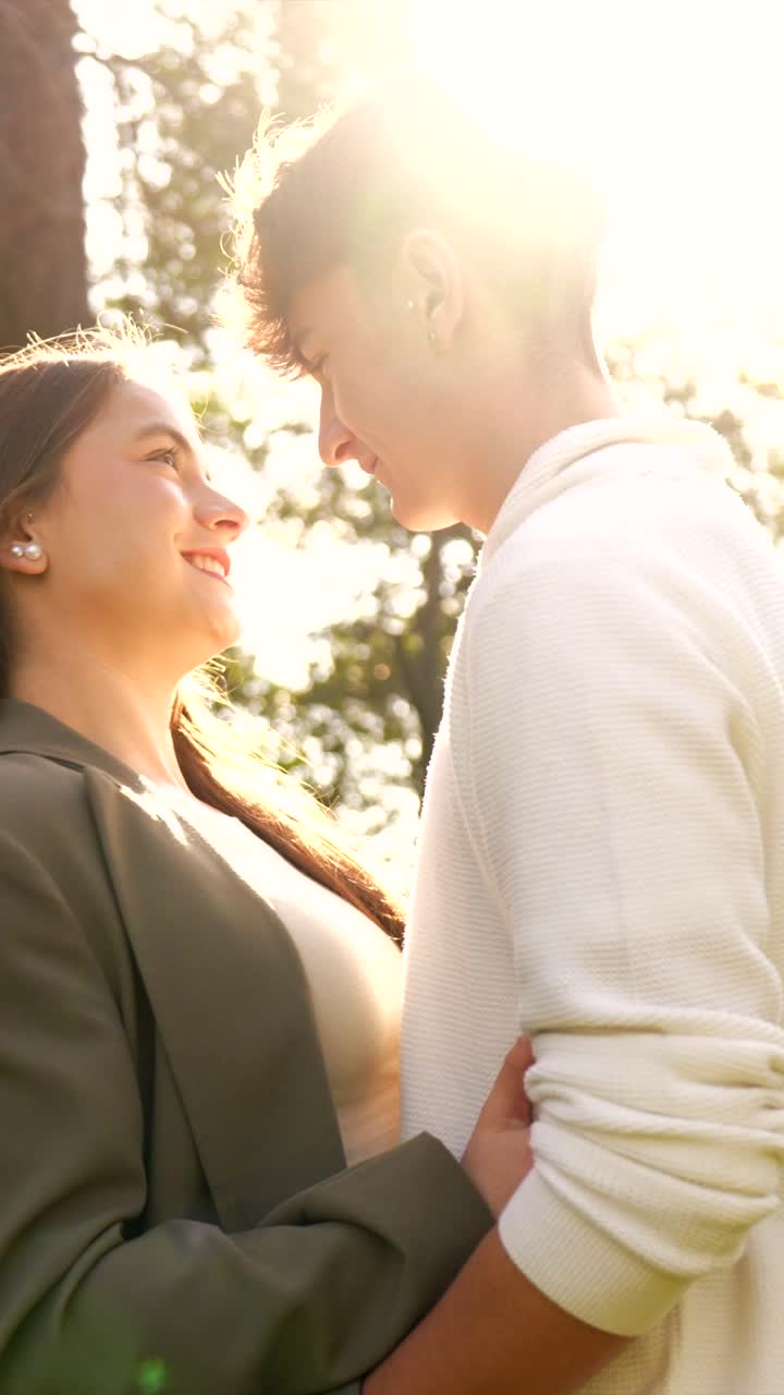 사랑에 빠진 젊은 커플