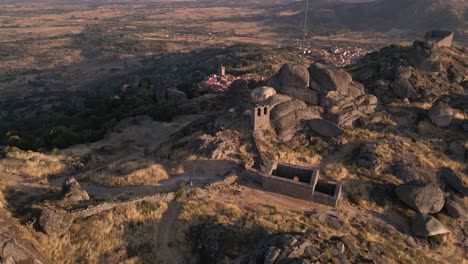 megalithic rocks at monsanto in portugal