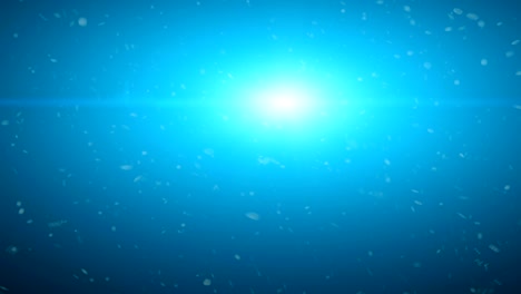 animation 3d illustration rock stone explosion and light beam effect background.