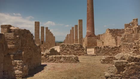 ancient ruins of a stone factory