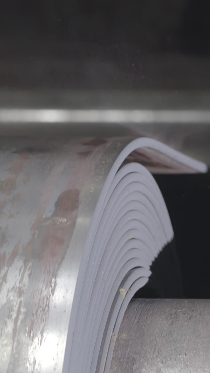 Metal Bending Process in a Factory