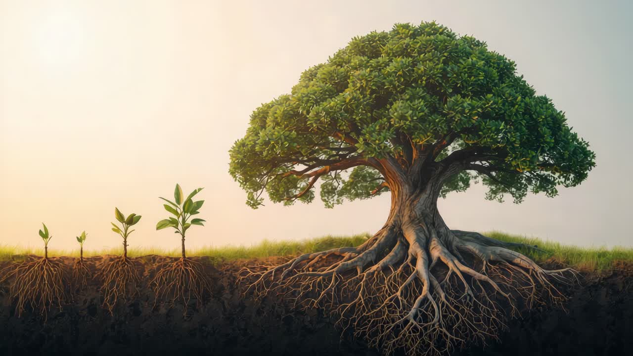 The Stages of Tree Growth