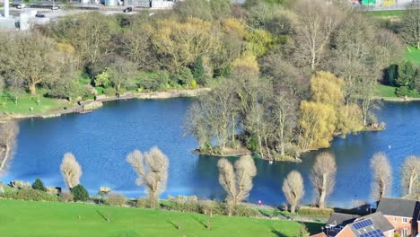 A-Bird-island-is-seen-from-above-on-a-sunny-bright-day