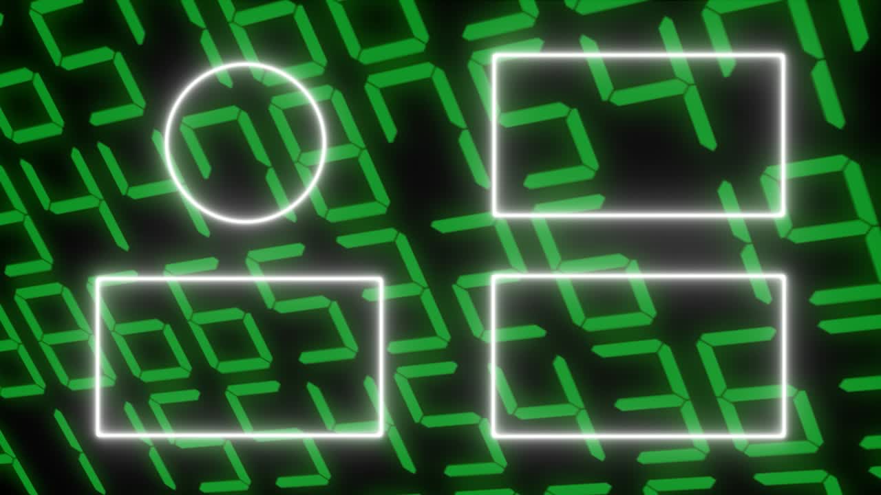 Random number end card ending screen motion graphics