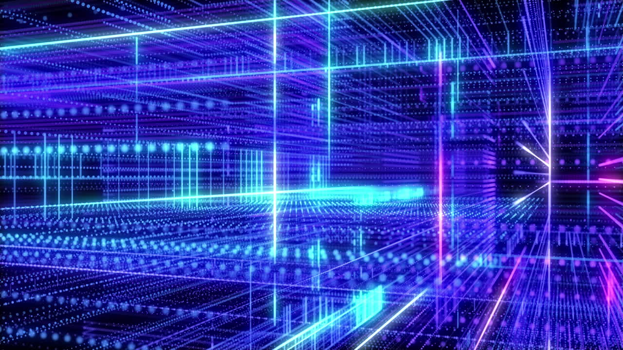 Abstract Digital Network Background