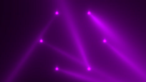 purple glowing spotlight beams on black gradient stage