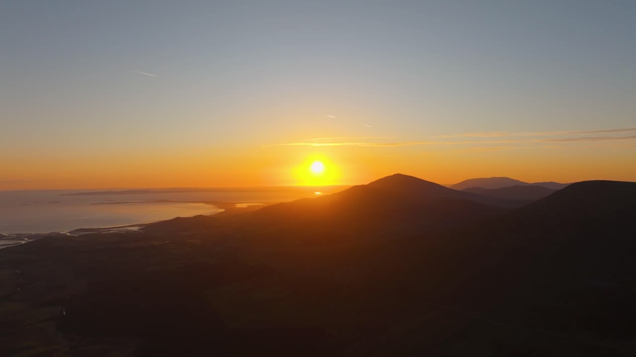Sunrise at Conor Pass - Dingle Co.Kerry - 4K Cinematic Drone Footage 06