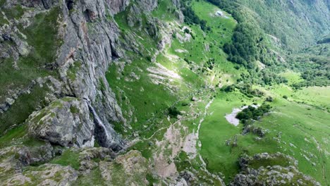 aerial journey through the craggy heights of stara planina and rayskoto praskalo, bulgaria