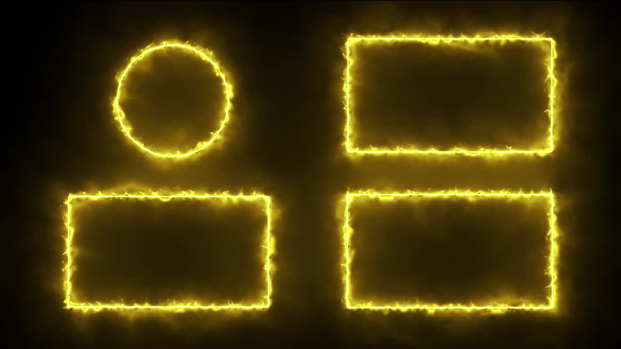 반이는 끝 카드 끝 화면 모션 그래픽