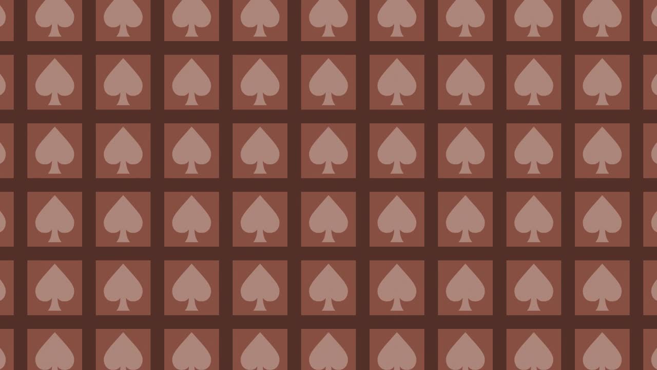 Spades Playing Card Pattern