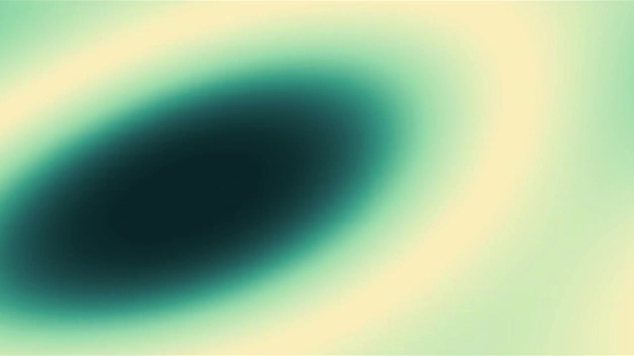 Abstract Motion Background with Soft Green and Cream Light Waves