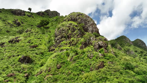 mountain at cayey puerto rico on a sunny