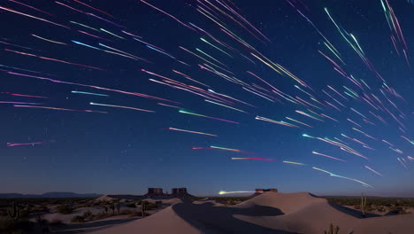 starry desert night