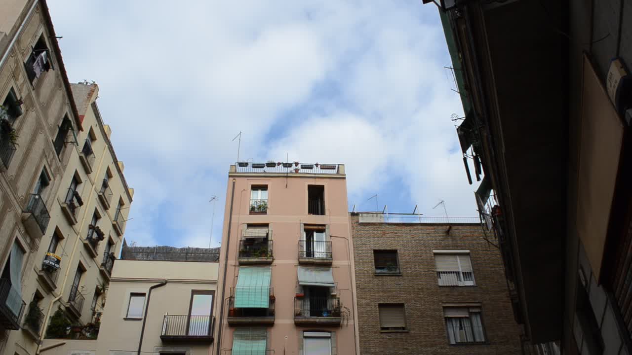 En las calles de Barcelona. España