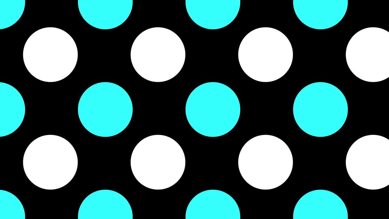 Polka dot dot background motion graphics