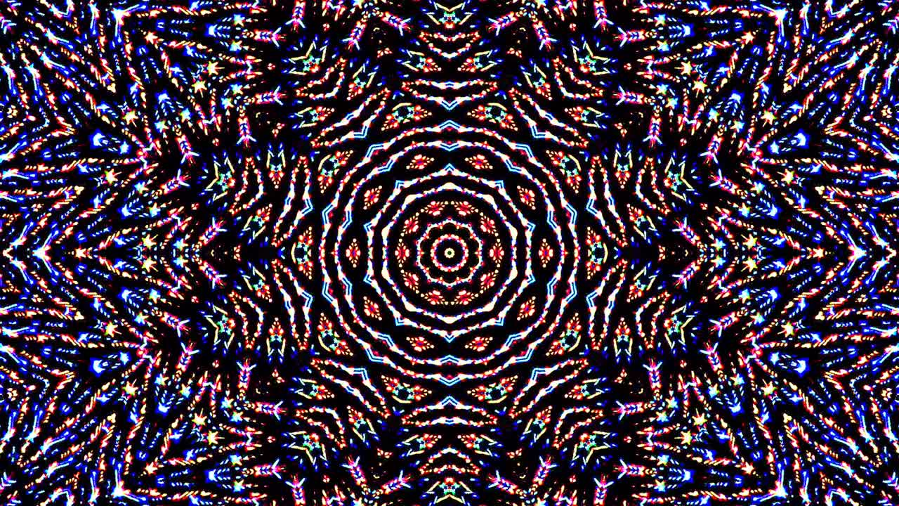 hermoso video de fondo abstracto líneas líquidas 3d en una textura multicolor