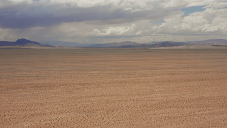 the mojave desert in california, next to the i-15 highway