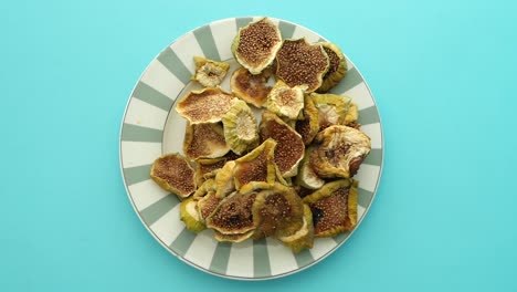 dried figs on a plate