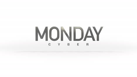 elegance cyber monday text on white gradient 1