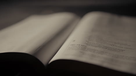 open bible