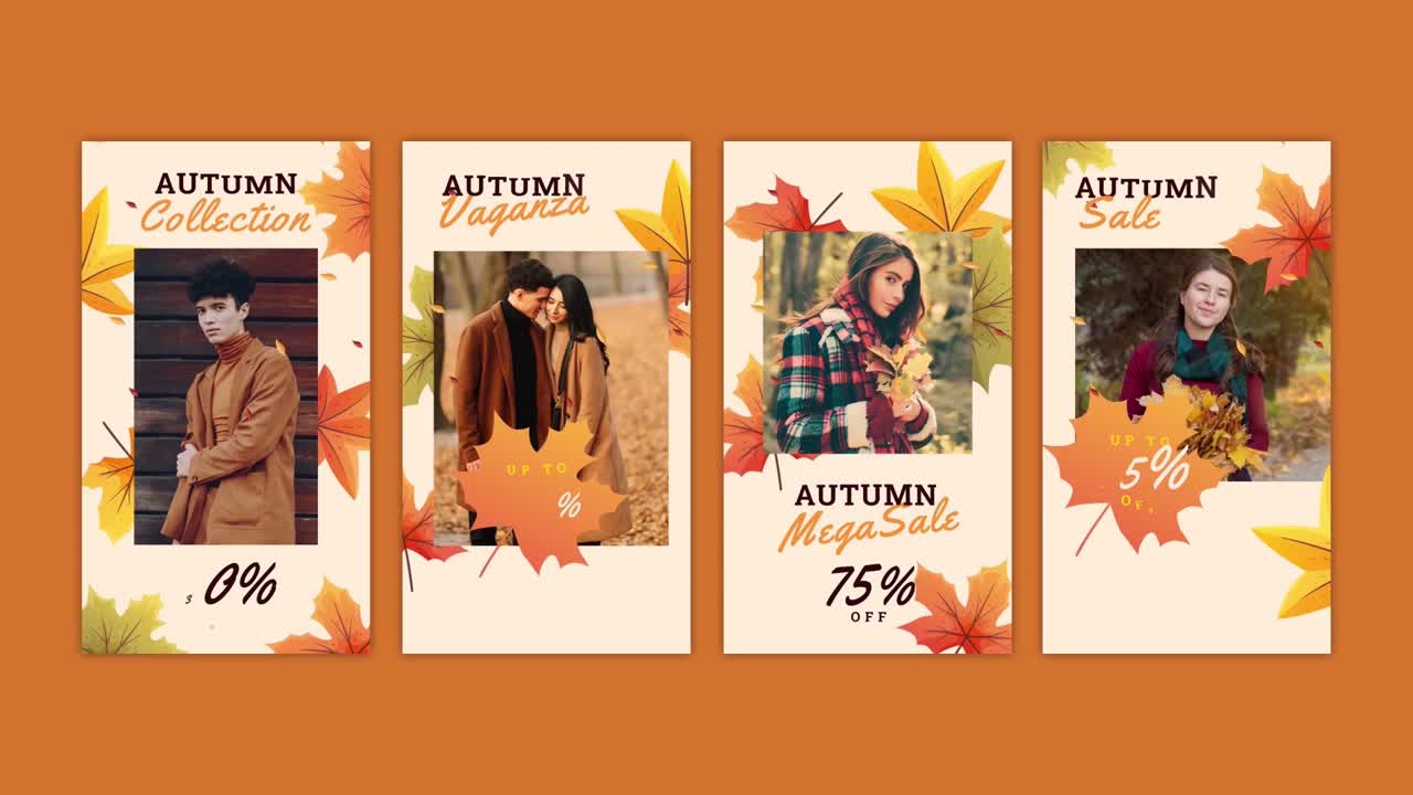 Autumn Collection Sale Ads