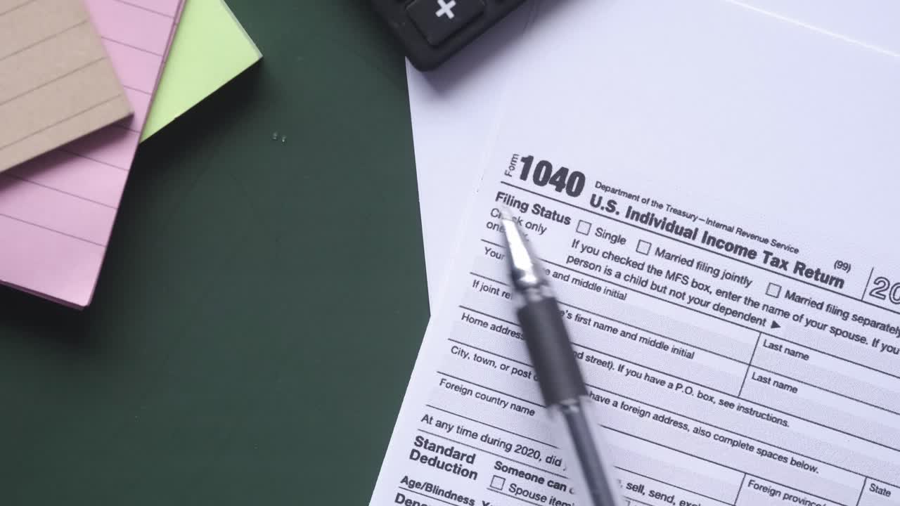 formulario de impuestos 1040