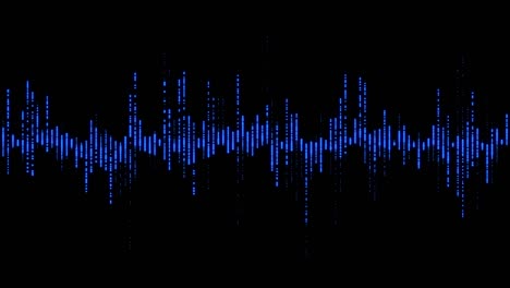music equalizer, audio waves or sound frequency in lines, digital player waveform, hud for sound technology or tune bar, recorder signal