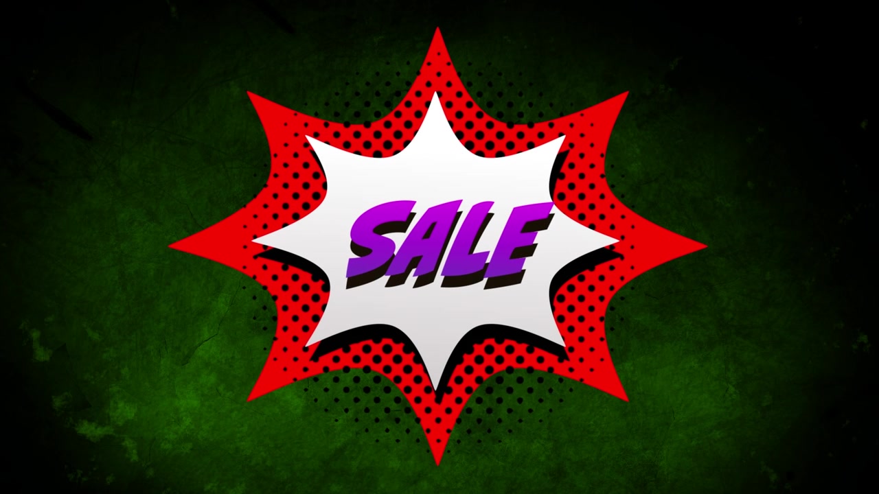 Sale text over retro sale text over retro sale against